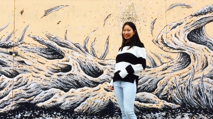 a person smiling for the camera