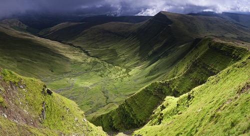 Brecon Beacons mountains Wales