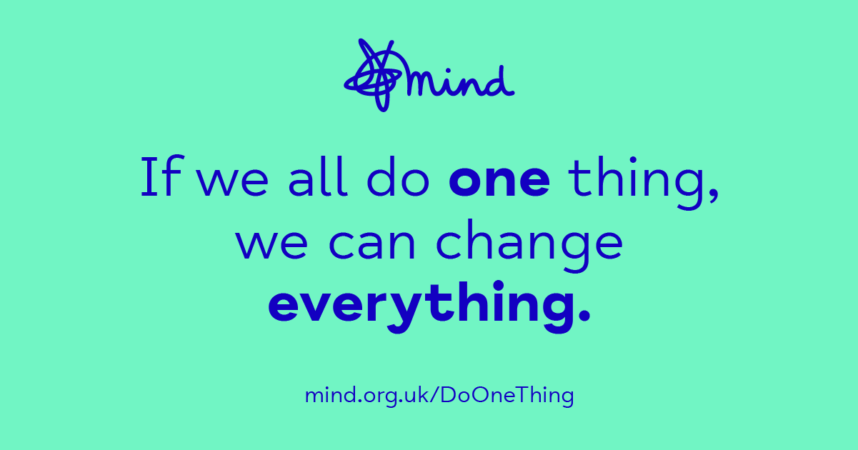 If we all do one thing, we can change everything