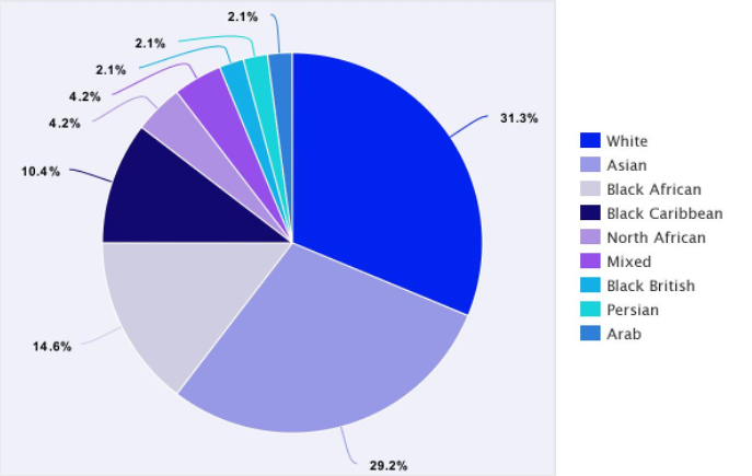 chart, pie chart