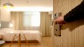 a person standing in a room