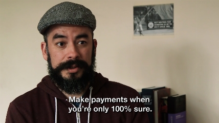 a man wearing a hat