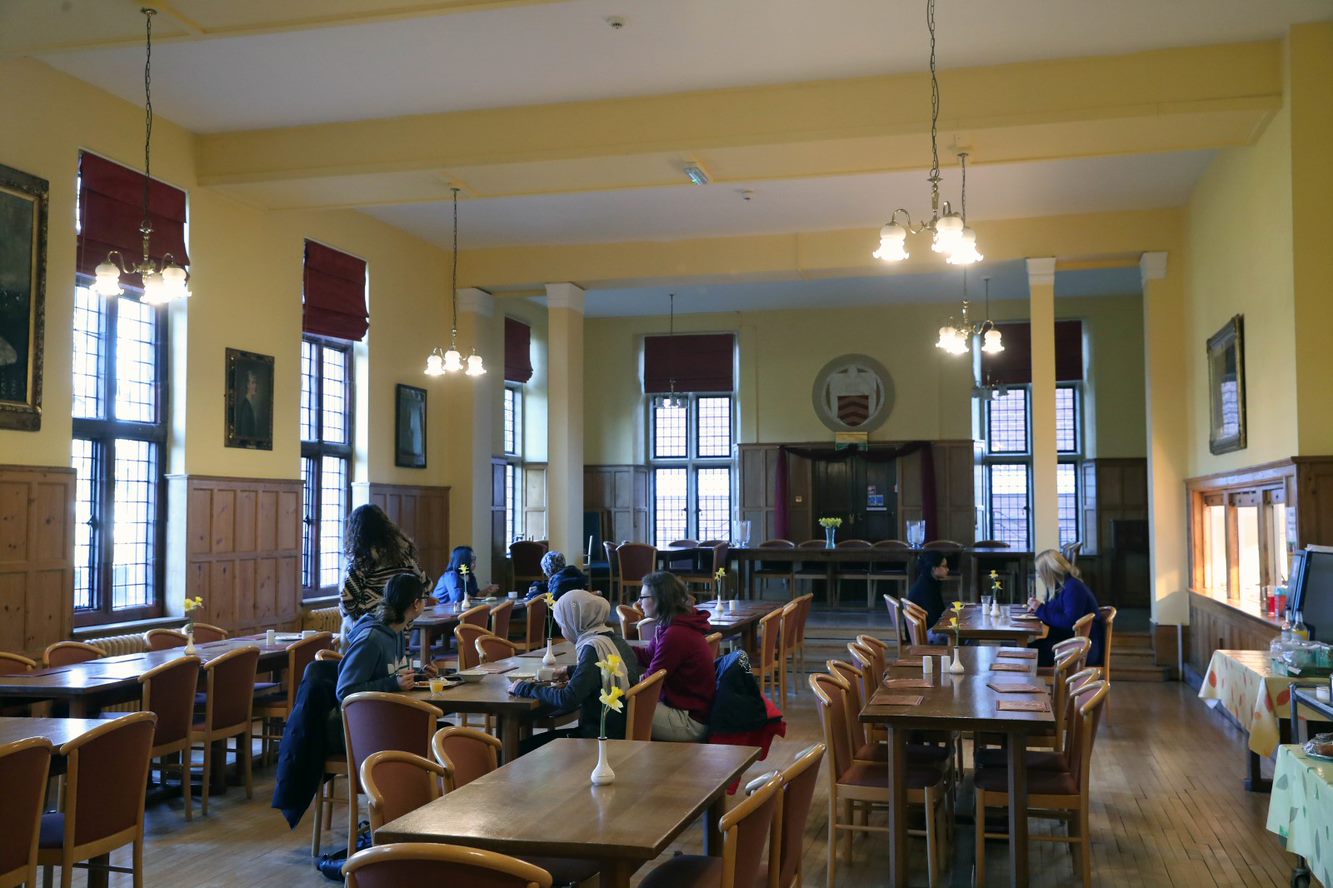 a dining room table