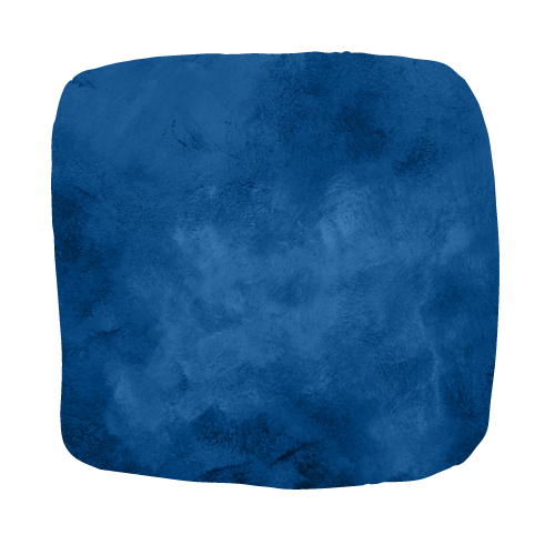 a blue background