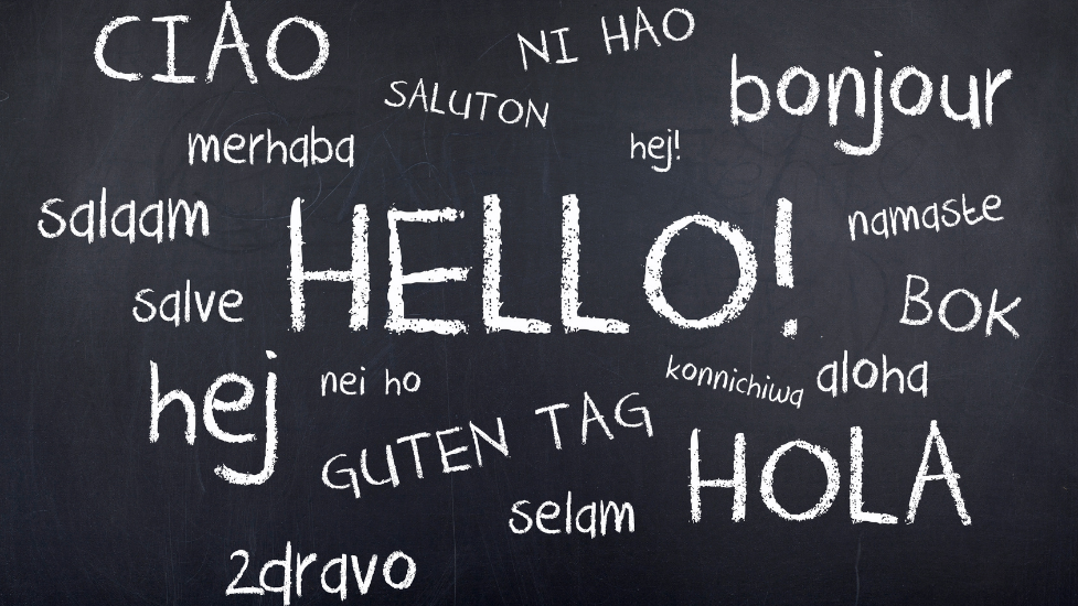 hello in different languages