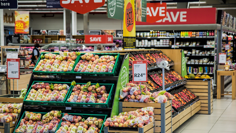 a store filled with lots of different types of food